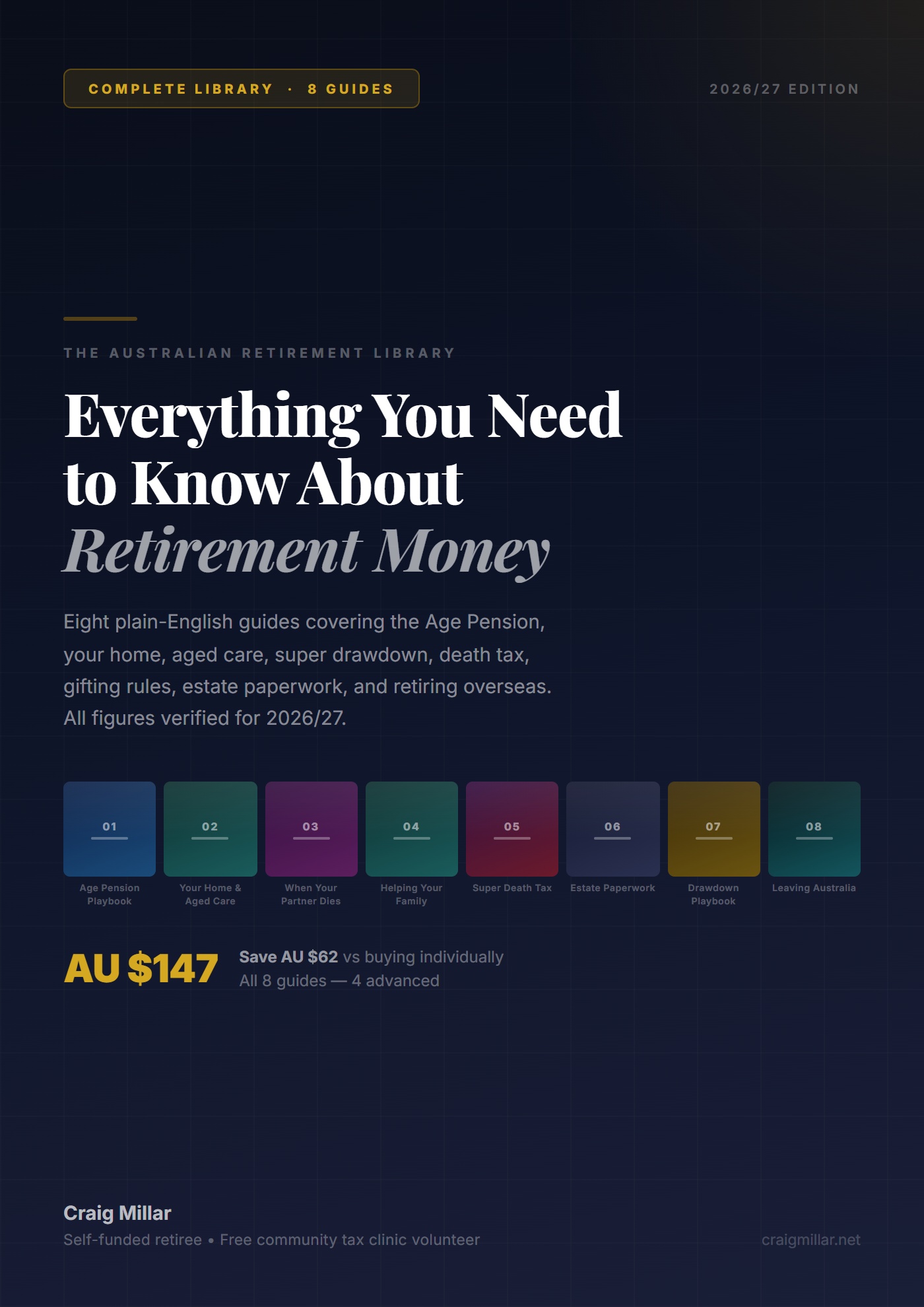 The Australian Retirement Library — complete set cover
